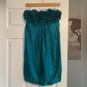 Alexia Admor Strapless Formal Mini Dress (Size Medium)